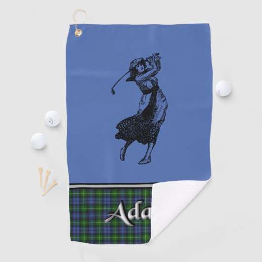 Adam Tartan Golf Towel Ihre Golfhandtuch (Insitu)