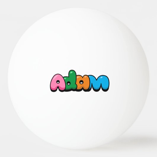 Adam Tischtennisball (Vorderseite)
