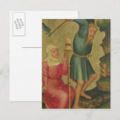Adam und Eva bei der Arbeit Postkarte (Vorne/Hinten)
