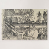 Adam und Eva: Der Fall des Menschen (Lucas van Ley Puzzle (Horizontal)