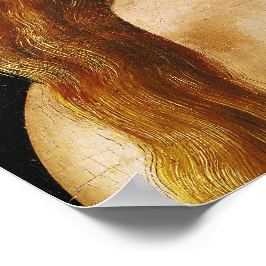 Adam und Eva, Details von Eves Kopf Poster (Ecke)