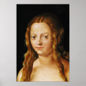 Adam und Eva, Details von Eves Kopf Poster (Vorne)