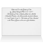 Adam und Eva im Garten (Innenansicht Horizontal (Oben))