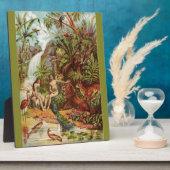 Adam und Eva im Garten Fotoplatte (Seite)