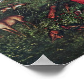 Adam und Eva im Garten von Eden, Adam und Eva I Poster (Ecke)