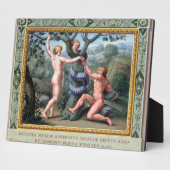 Adam und Eva mit Schlange, Abbildung von t Fotoplatte (Seite)