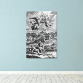 Adam und Eva nach dem Fall Leinwanddruck (Insitu (Holzboden))