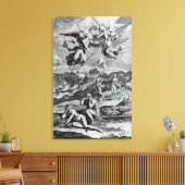 Adam und Eva nach dem Fall Leinwanddruck (Insitu (Wohnzimmer))