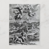 Adam und Eva nach dem Fall Postkarte (Vorderseite)