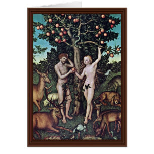 Adam und Eva von Cranach D. Ä. Lucas (beste Quali