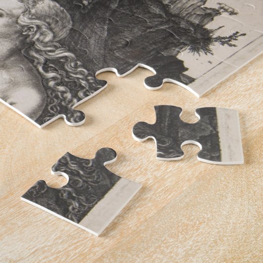Adam und Eve, 1504 Puzzle (Seite)
