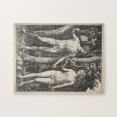 Adam und Eve, 1504 Puzzle (Horizontal)