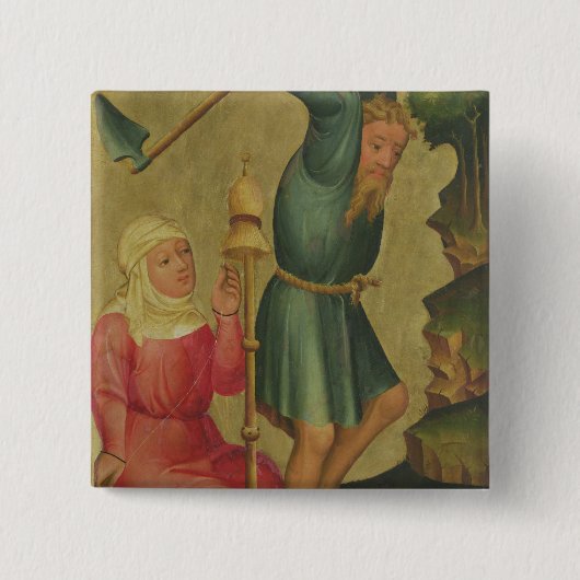 Adam und Eve bei der Arbeit Button (Vorderseite)
