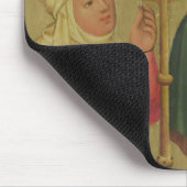 Adam und Eve bei der Arbeit Mousepad (Ecke)