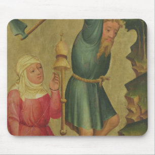 Adam und Eve bei der Arbeit Mousepad