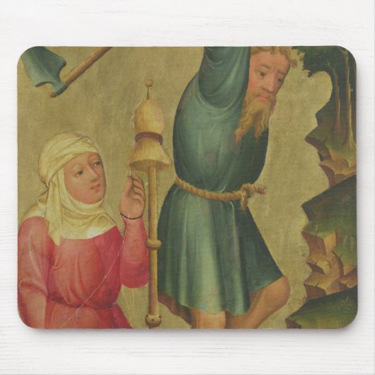 Adam und Eve bei der Arbeit Mousepad (Vorne)