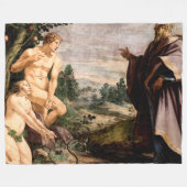 ADAM und EVE Fleecedecke (Vorderseite (Horizontal))