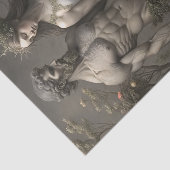 Adam und Eve Garden Myth Decoupage Seidenpapier (Ausschnitt)