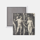 Adam und Eve Gravur von Albrecht Durer Magnet (Vorderseite/Rückseite)