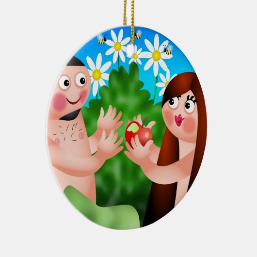 Adam und Eve Keramikornament (Rechts)