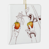 Adam und Eve Keramikornament (Rechts)