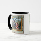 Adam und Eve mit der Schlange, Illustration von t Tasse (Vorderseite Links)