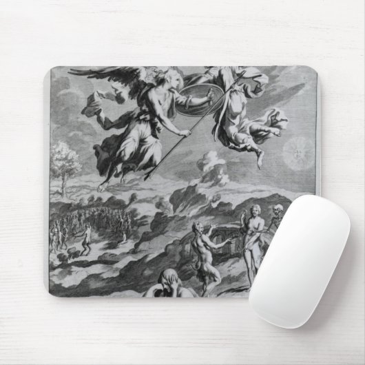 Adam und Eve nach dem Fall Mousepad (Mit Mouse)