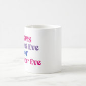 Adam und Eve nicht Adam oder Eve Kaffeetasse (Mittel)