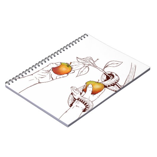 Adam und Eve Notizblock (Linke Seite)