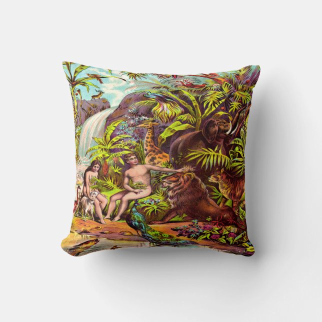 Adam und Eve Pillow Kissen (Vorderseite)