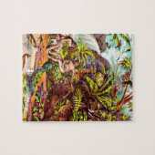 Adam- und Eve-Puzzlespiel-Entwurf Puzzle (Horizontal)