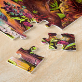 Adam- und Eve-Puzzlespiel-Entwurf Puzzle (Seite)