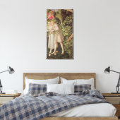 Adam und Eve sind aus dem Paradies ausgewiesen Leinwanddruck (Insitu (Schlafzimmer))