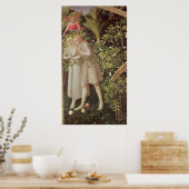 Adam und Eve sind aus dem Paradies ausgewiesen Poster (Küche)