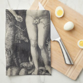 Adam- und Eve-Stich durch Albrecht Durer Geschirrtuch (Viertel Falte)