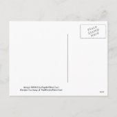 Adam und Eve Valentine Martini Rezept Postkarte (Rückseite)