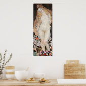 Adam und Eve von Gustav Klimt Poster (Küche)