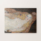 Adam und Eve von Gustav Klimt Puzzle (Horizontal)