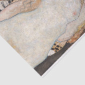 Adam und Eve von Gustav Klimt Seidenpapier (Ausschnitt)