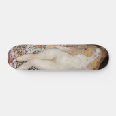 Adam und Eve von Gustav Klimt Skateboard (Horizontal)