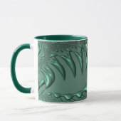ADAM ~ Zany 3D Fraktal ~ Green 3D-Tasse Tasse (Links)