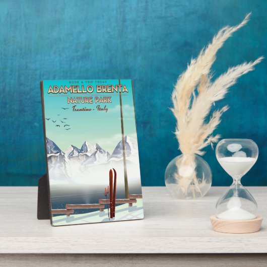 Adamello Brenta Naturpark Italien Urlaub Druck Fotoplatte (Seite)