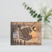 Adams allererste Hose Postkarte (Stehend Vorderseite)