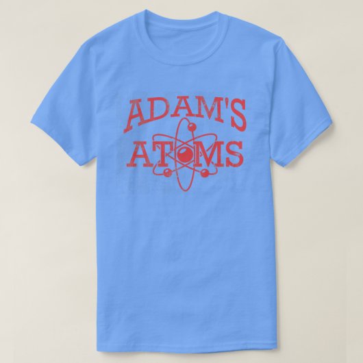 Adams Atoms bedrückt T-Shirt (Design vorne)