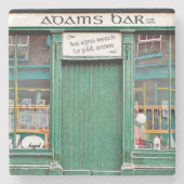 Adams Bar, Dingle, Pubs, Irisch, Untersetzer. Irla Steinuntersetzer (Vorderseite)