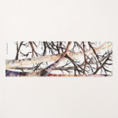 Adam's Birch Bath Handtuch Yogamatte (Vorderseite (Horizontal))