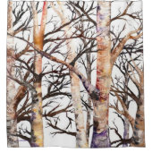 Adams Birch Duschvorhang (Vorderseite)