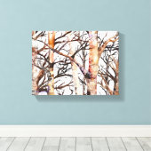 Adam's Birch Leinwanddruck (Insitu (Holzboden))