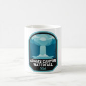 Adams Canyon Waterfall Utah Kaffeetasse (Mittel)