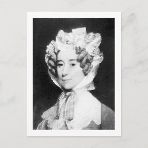 Adams ~ Frau John Quincy First Lady 1825 - 1829 Postkarte